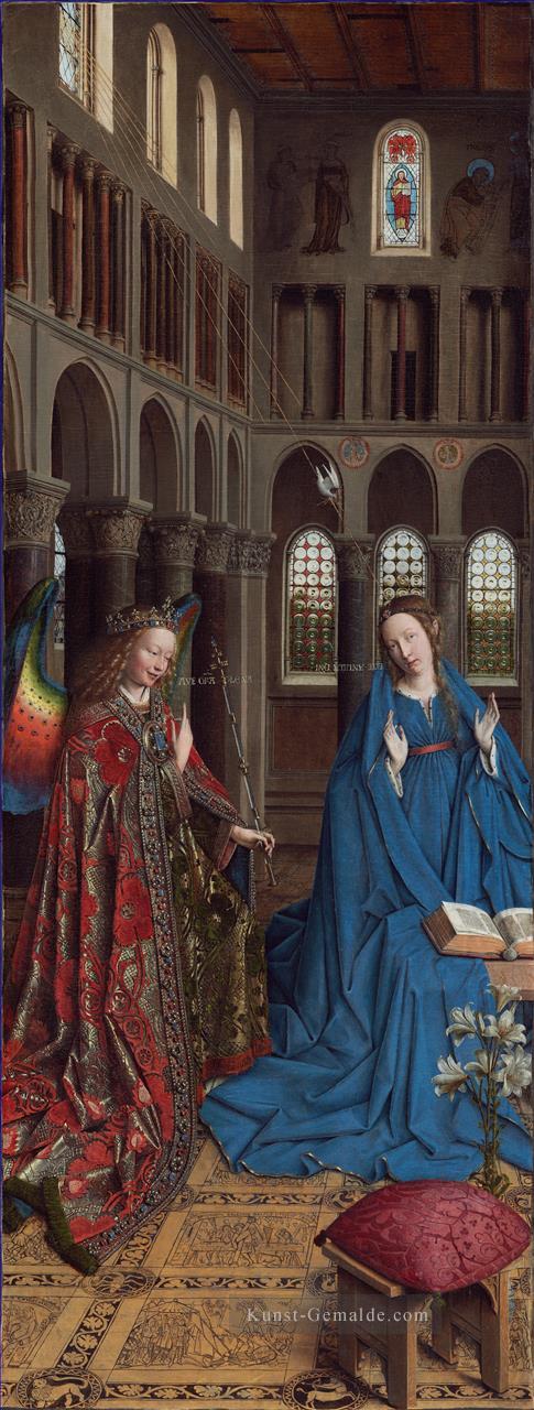 die Verkündigung 1435 Renaissance Jan van Eyck Ölgemälde